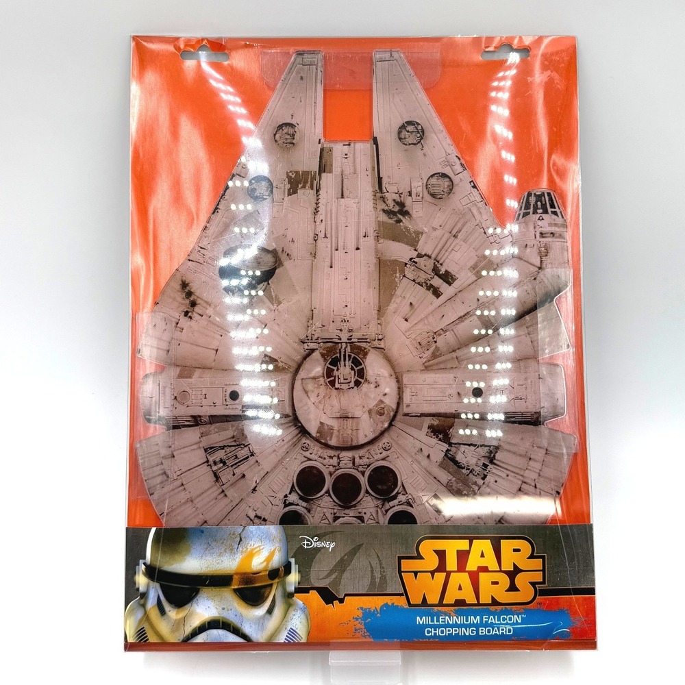 Star‎ Wars Millennium Falcon Chopping Board Kitchenware Disney Officialf NEW